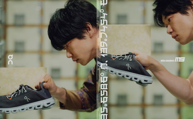 【On × mita sneakers】初コラボレーションモデル Cloud 6 Coast MITA